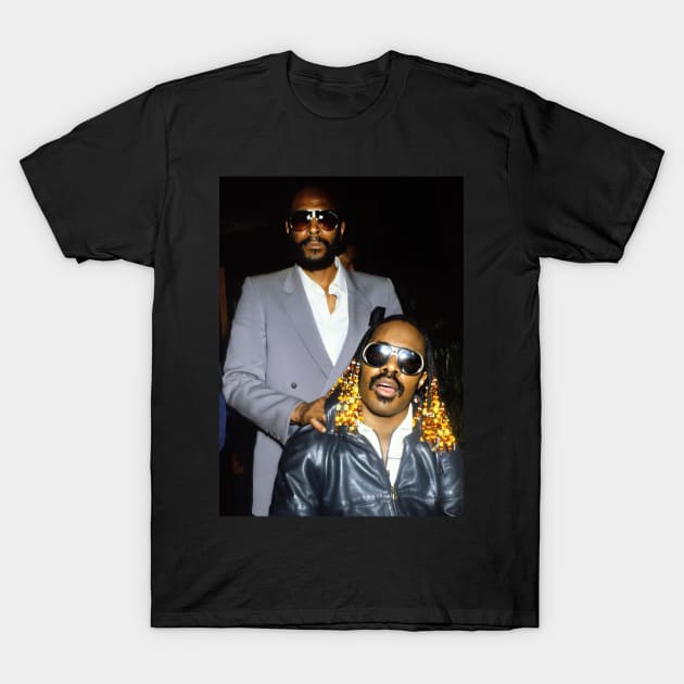 MARVIN GAYE AND STEVIE WONDER T-Shirt by SeasonOfdeity